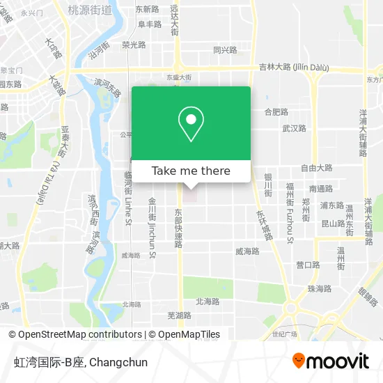 虹湾国际-B座 map