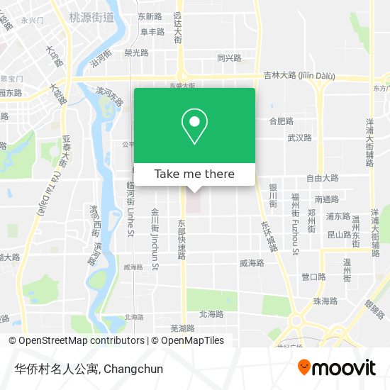 华侨村名人公寓 map