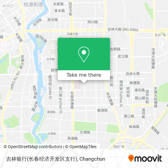 吉林银行(长春经济开发区支行) map