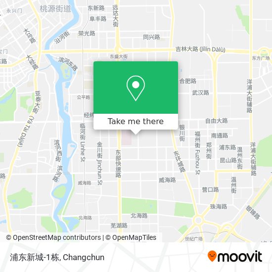 浦东新城-1栋 map