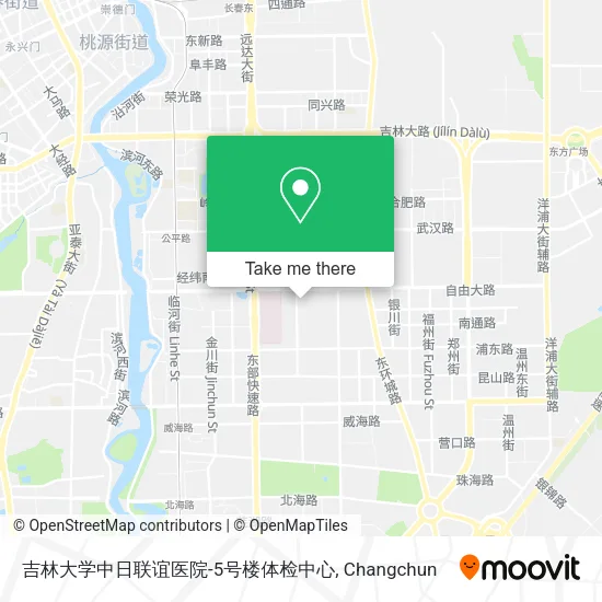 吉林大学中日联谊医院-5号楼体检中心 map