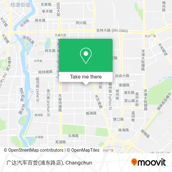 广达汽车百货(浦东路店) map
