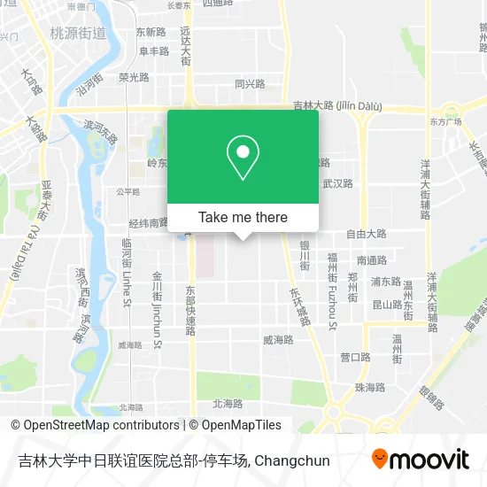 吉林大学中日联谊医院总部-停车场 map