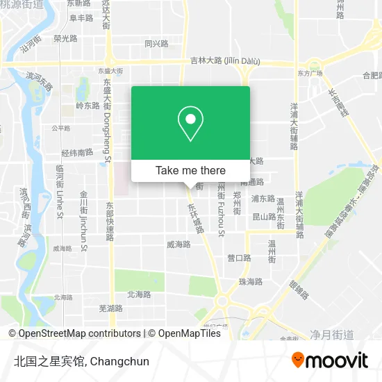 北国之星宾馆 map