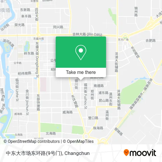 中东大市场东环路(9号门) map