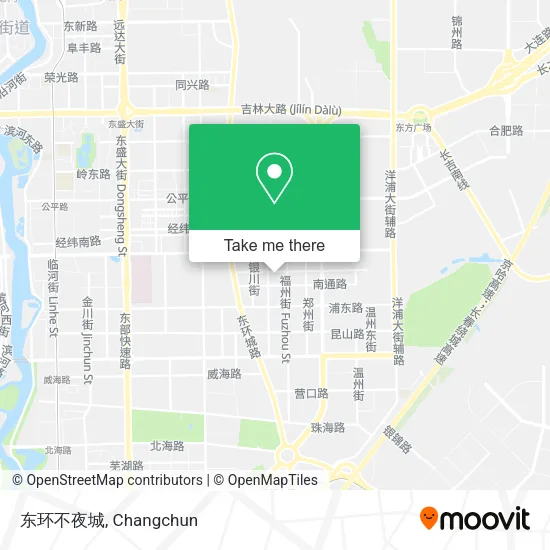 东环不夜城 map