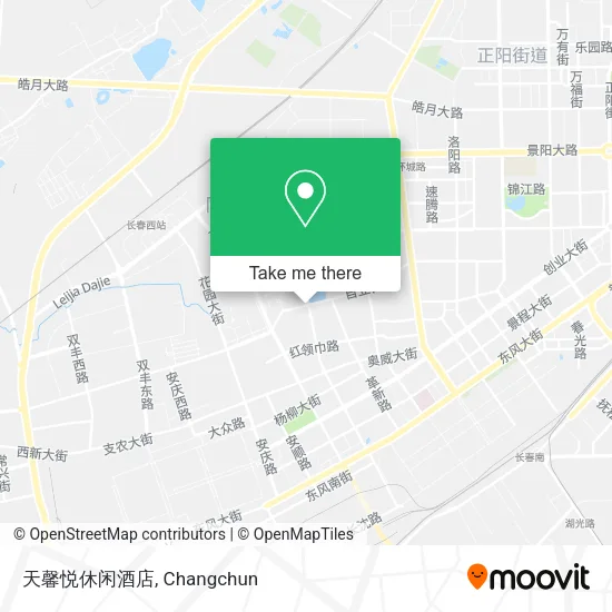 天馨悦休闲酒店 map