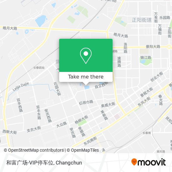 和富广场-VIP停车位 map