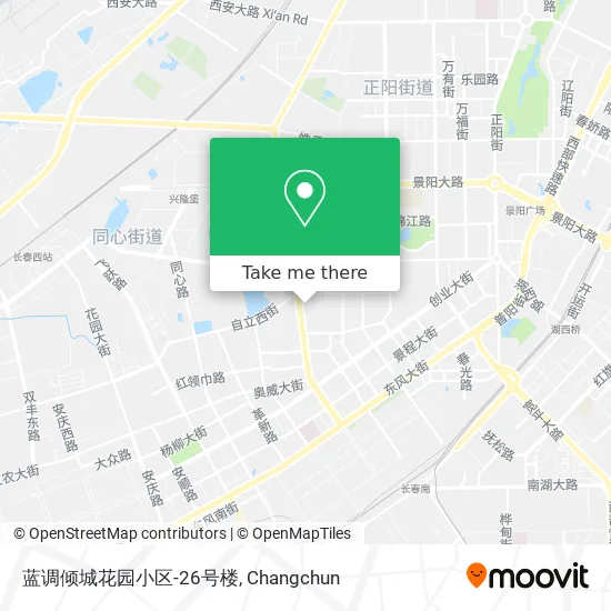 蓝调倾城花园小区-26号楼 map
