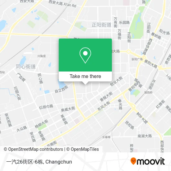 一汽26街区-6栋 map