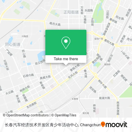 长春汽车经济技术开发区青少年活动中心 map