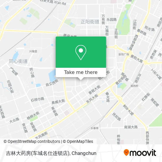 吉林大药房(车城名仕连锁店) map