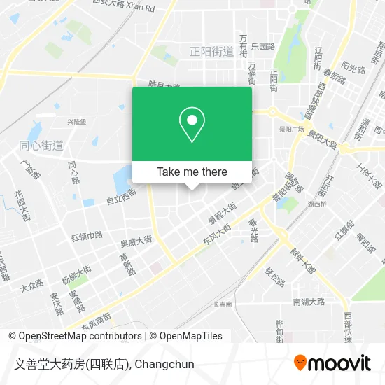 义善堂大药房(四联店) map