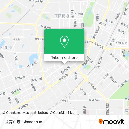 教育广场 map