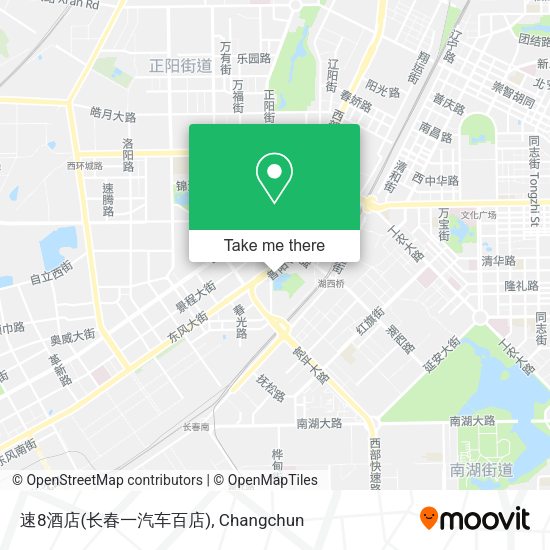 速8酒店(长春一汽车百店) map