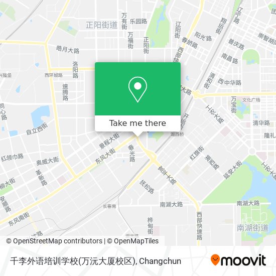 千李外语培训学校(万沅大厦校区) map