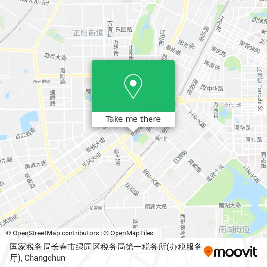 国家税务局长春市绿园区税务局第一税务所(办税服务厅) map