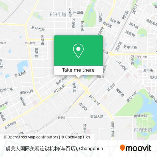 虞美人国际美容连锁机构(车百店) map