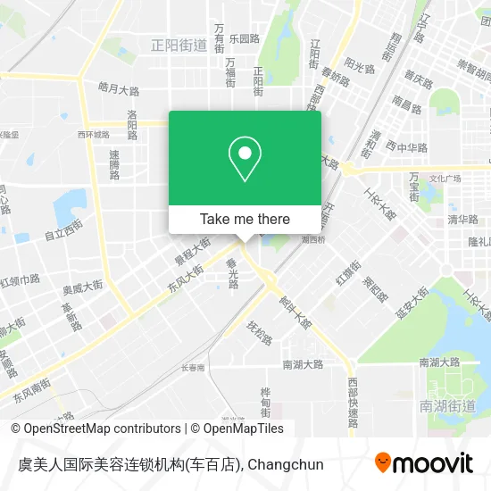 虞美人国际美容连锁机构(车百店) map