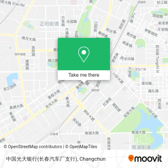 中国光大银行(长春汽车厂支行) map