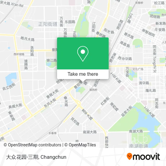 大众花园-三期 map
