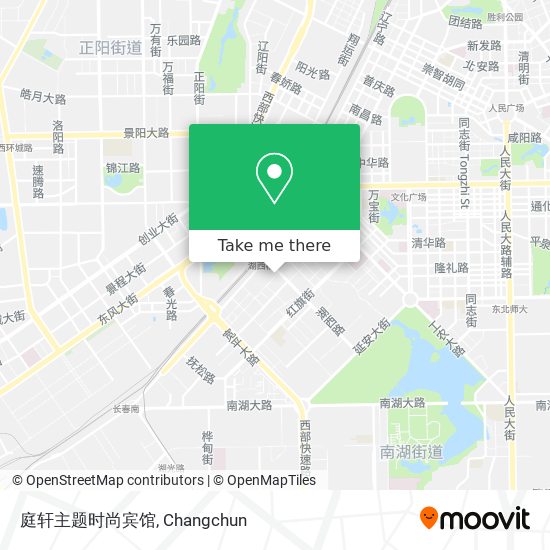 庭轩主题时尚宾馆 map