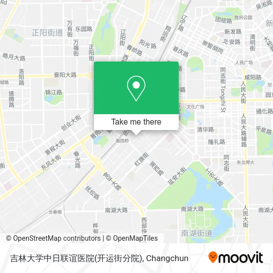 吉林大学中日联谊医院(开运街分院) map