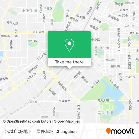 洛城广场-地下二层停车场 map
