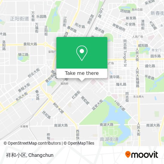 祥和小区 map