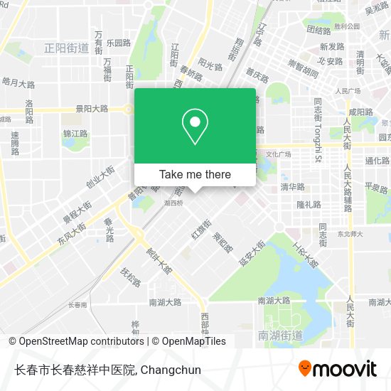 长春市长春慈祥中医院 map