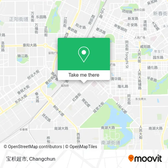 宝积超市 map