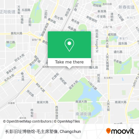 长影旧址博物馆-毛主席塑像 map