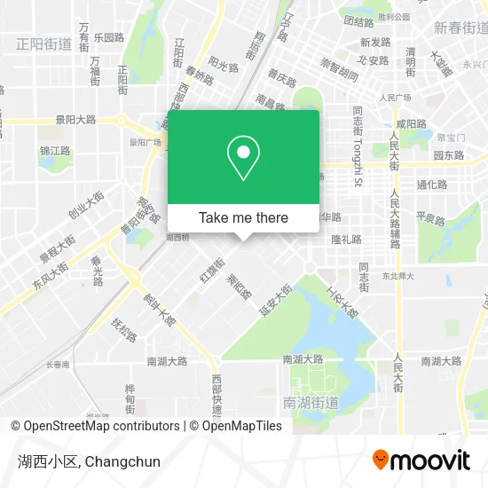 湖西小区 map