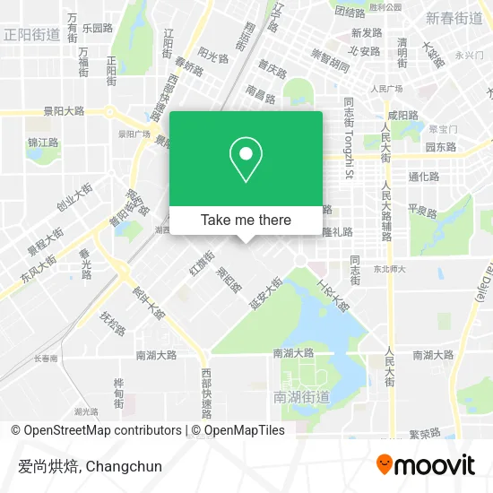 爱尚烘焙 map