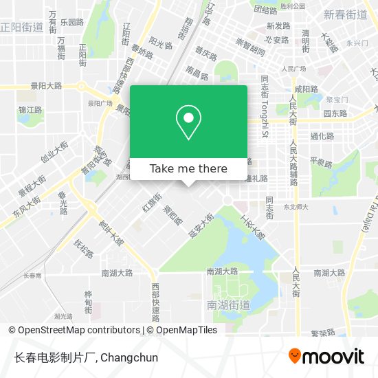 长春电影制片厂 map