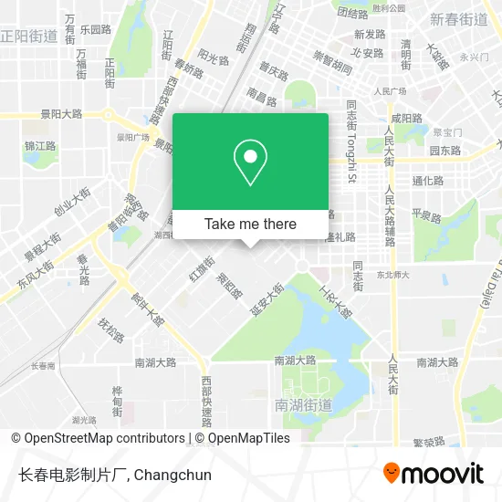 长春电影制片厂 map