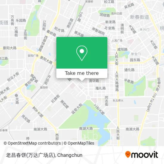 老昌春饼(万达广场店) map