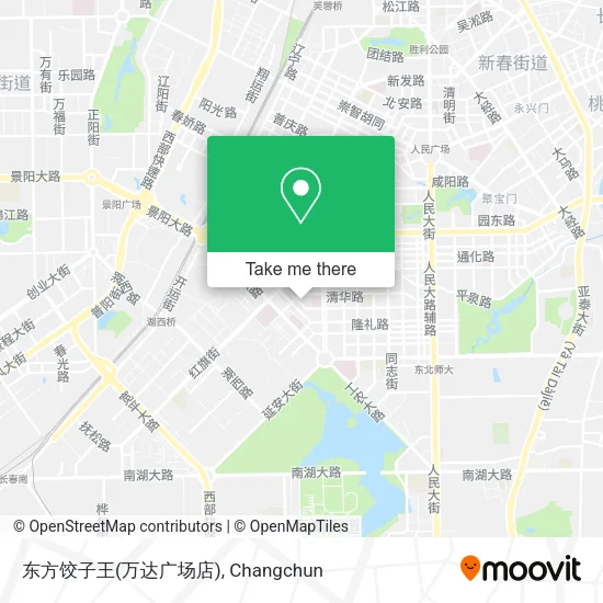 东方饺子王(万达广场店) map