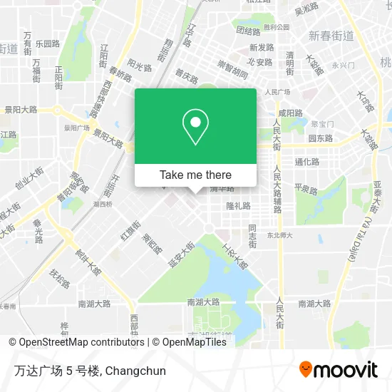 万达广场 5 号楼 map