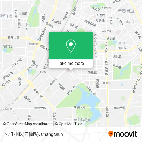 沙县小吃(同德路) map