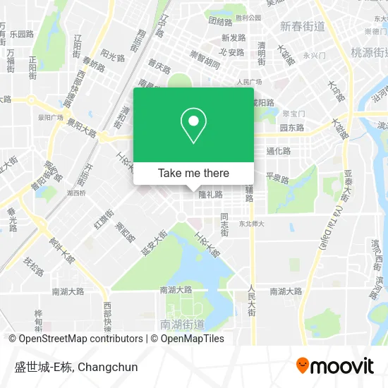 盛世城-E栋 map