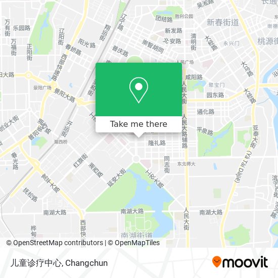 儿童诊疗中心 map