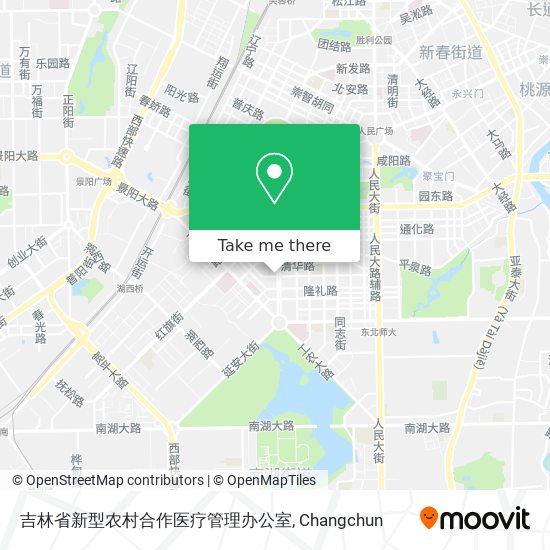 吉林省新型农村合作医疗管理办公室 map