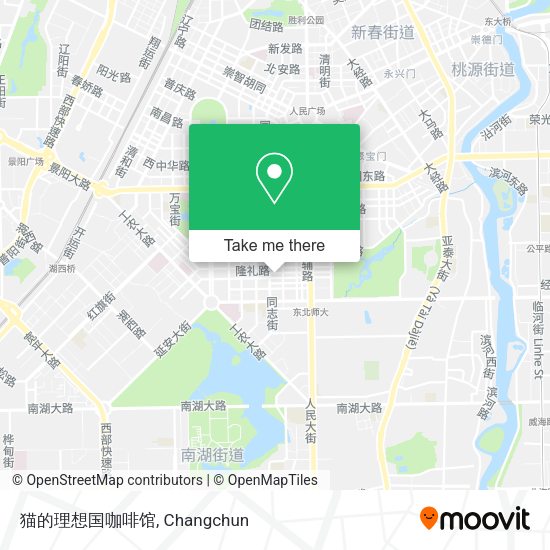 猫的理想国咖啡馆 map