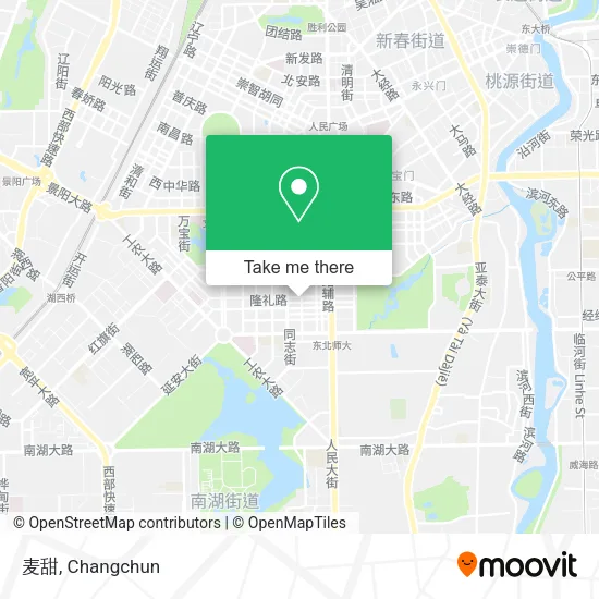 麦甜 map