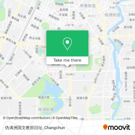 伪满洲国文教部旧址 map