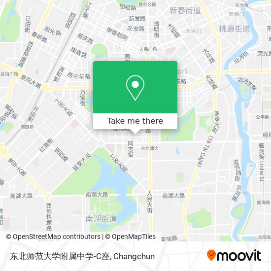 东北师范大学附属中学-C座 map