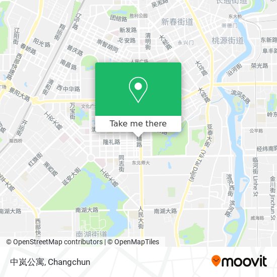 中岚公寓 map
