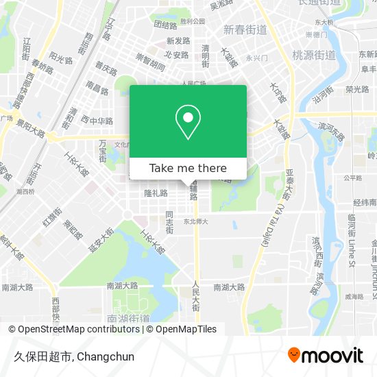 久保田超市 map