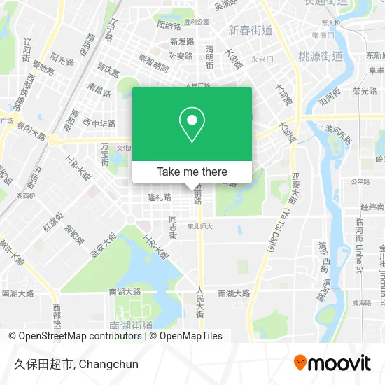 久保田超市 map